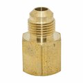 Thrifco Plumbing #46 5/16 Inch X 3/8 Inch Brass Flare FIP Adapter 6946009